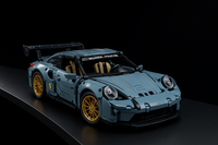 Technical Racing Sports Car Building Kit – 1:14 Supercar Model (1200+ pcs)