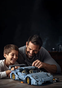 Technical Racing Sports Car Building Kit – 1:14 Supercar Model (1200+ pcs)