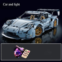 Technical Racing Sports Car Building Kit – 1:14 Supercar Model (1200+ pcs)