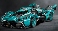 Blue V12 Roadster — Supercar Building Kit