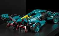Blue V12 Roadster — Supercar Building Kit