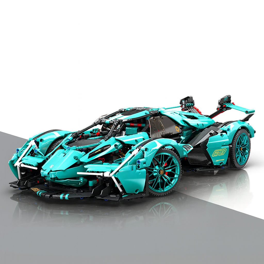 Concept Racing Sports Car Building Block Kit – 2023 (Supercar Model)