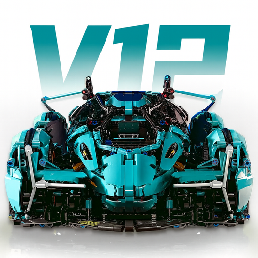 Concept Racing Sports Car Building Block Kit – 2023 (Supercar Model)