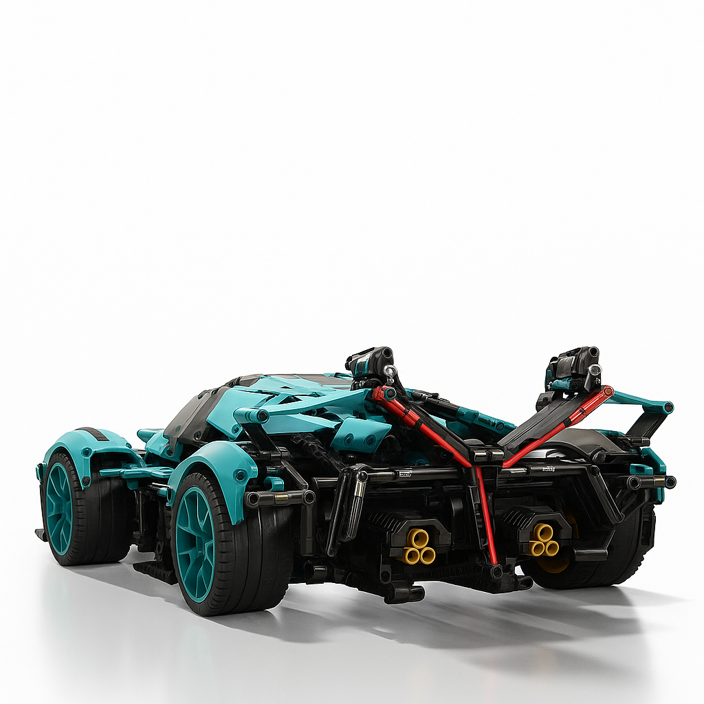 Concept Racing Sports Car Building Block Kit – 2023 (Supercar Model)
