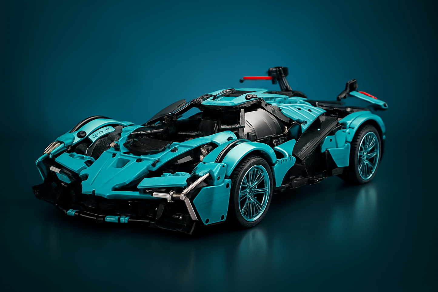 Concept Racing Sports Car Building Block Kit – 2023 (Supercar Model)